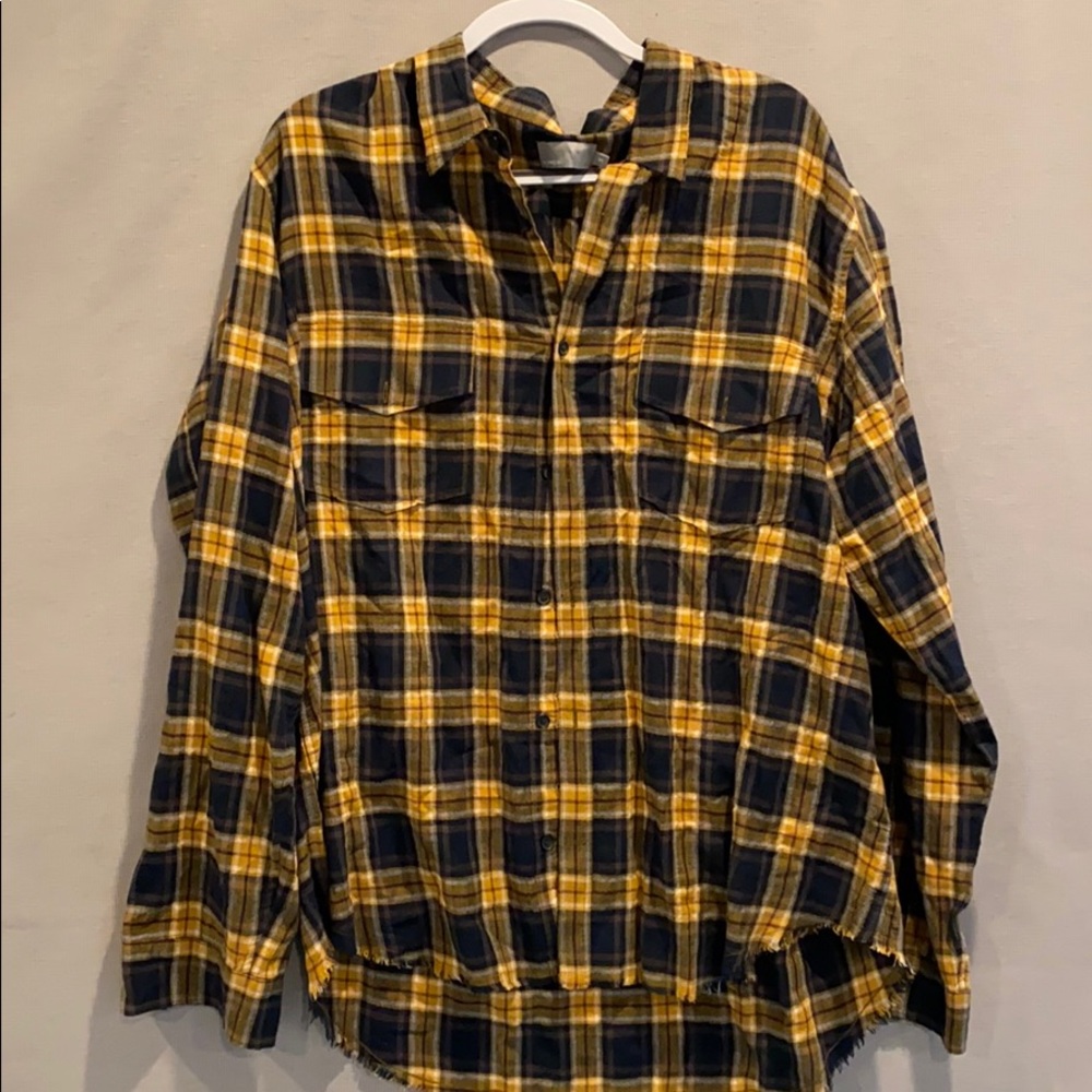 VINCE MENS PLAID